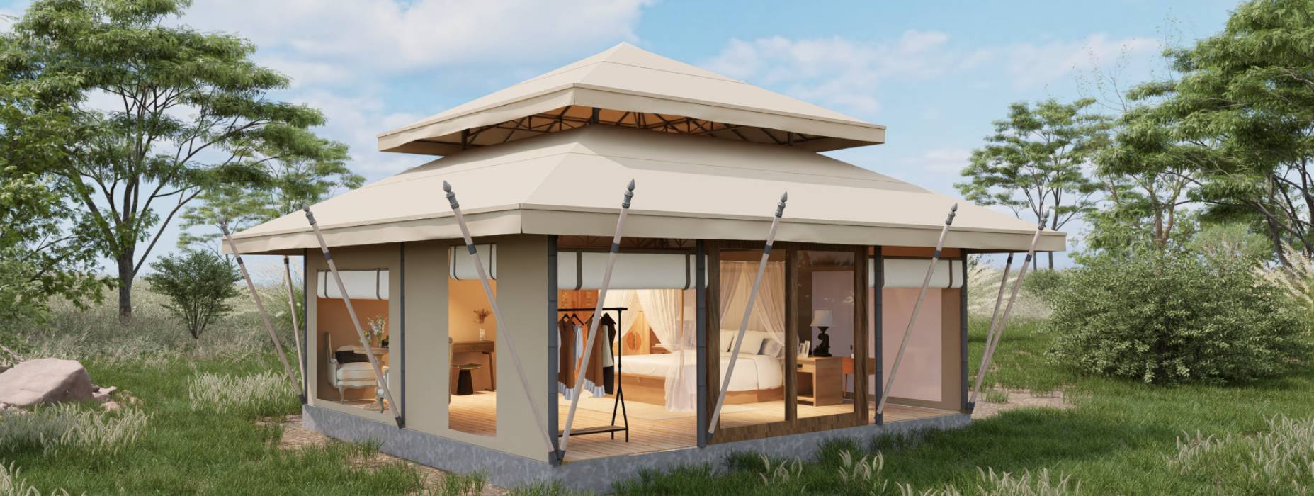 龙州县户外野奢帐篷